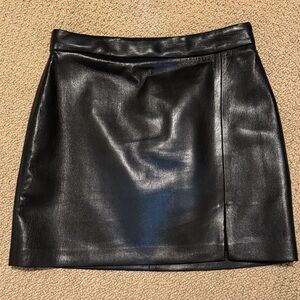 Wilfred Black Mini Skirt